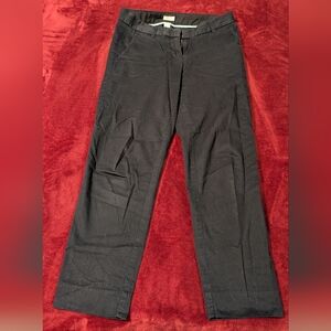 J. Crew Men's Black Chinos